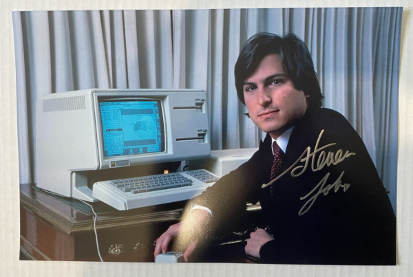 Steve Jobs signed autograph 8×12 photograph Steven Apple CEO Prime Autographs - Top Celebrity Signatures Celebrity Signatures