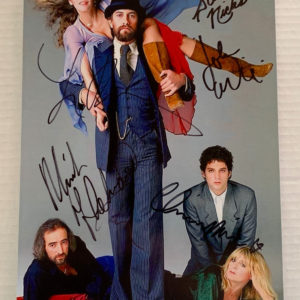 Fleetwood Mac band signed autographed 8×12 photo Stevie Nicks Mick Fleetwood autographs Prime Autographs - Top Celebrity Signatures Celebrity Signatures