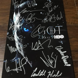 Game of Thrones cast signed autographed photo Kit Harington Prime Autographs - Top Celebrity Signatures Celebrity Signatures