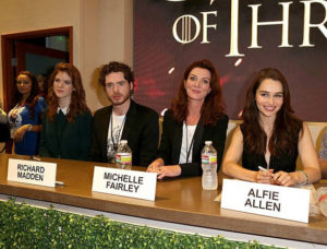 game of thrones autographs emilia clarke lena headey autographed for sale w612 o