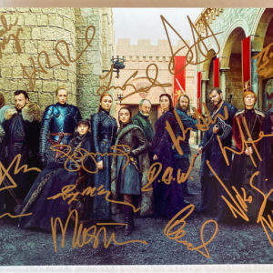 Game of Thrones Season 8 cast signed photo Kit Harington Prime Autographs - Top Celebrity Signatures Celebrity Signatures