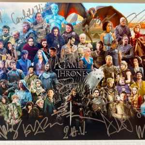 Game of Thrones cast signed photo Harington Peter Dinklage Prime Autographs - Top Celebrity Signatures Celebrity Signatures