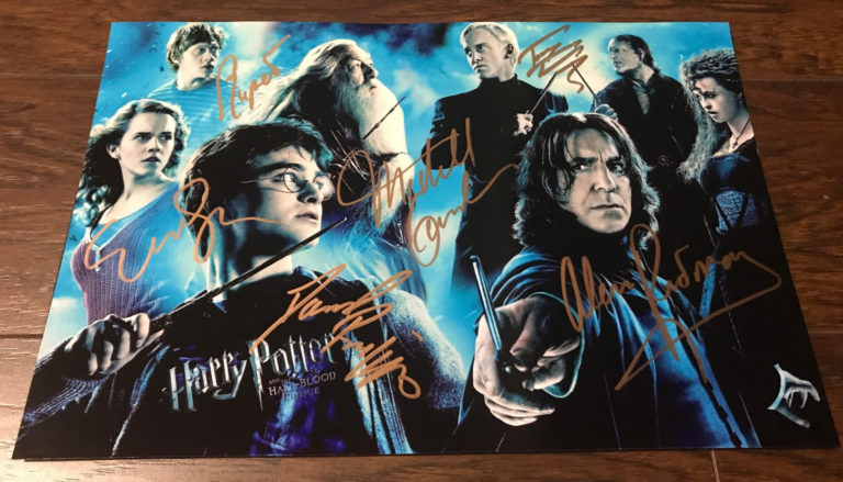 Harry Potter cast signed autographed 8×12 photo Radcliffe