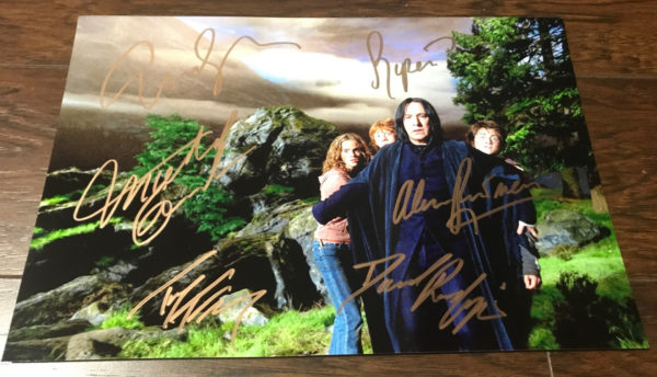 Harry Potter cast signed autographed 8×12 photo Radcliffe Prime Autographs - Top Celebrity Signatures Celebrity Signatures