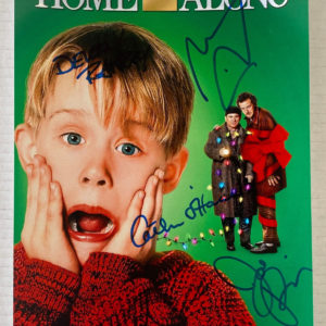 Home Alone cast signed autographed 8×12 photo Culkin Pesci Prime Autographs - Top Celebrity Signatures Celebrity Signatures