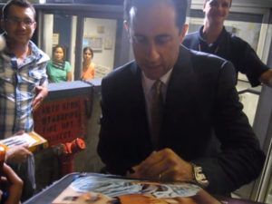 jerry seinfeld autographs signed autographed photo photograph for sale w1915 o