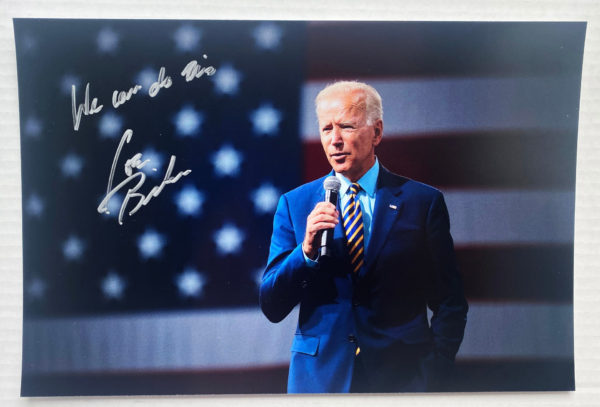 Joe Biden signed autograph 8×12 photo President of the USA Prime Autographs - Top Celebrity Signatures Celebrity Signatures