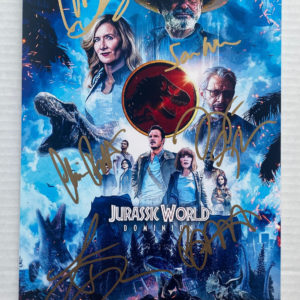 Jurassic World Dominion cast signed autographed 8×12 photo Prime Autographs - Top Celebrity Signatures Celebrity Signatures