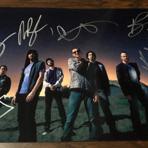 Linkin Park band signed autographed 8×12 Chester Bennington Joe Hahn autographs Prime Autographs - Top Celebrity Signatures Celebrity Signatures