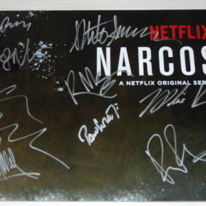 Narcos cast signed autographed 8×12 photo Pedro Pascal Prime Autographs - Top Celebrity Signatures Celebrity Signatures