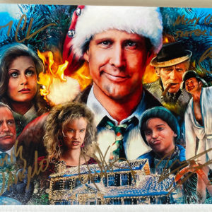 National Lampoon’s Christmas Vacation cast signed photo Prime Autographs - Top Celebrity Signatures Celebrity Signatures