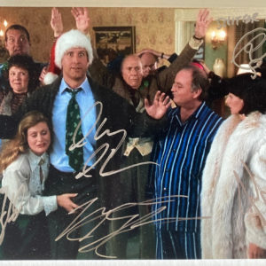 National Lampoon Christmas Vacation cast signed photo Chase Prime Autographs - Top Celebrity Signatures Celebrity Signatures