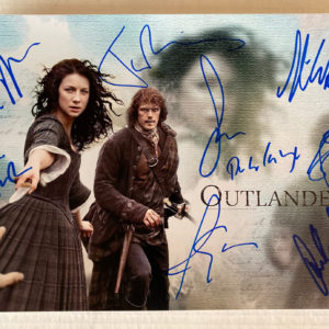 Outlander cast signed autographed 8×12 photo Sam Heughan Prime Autographs - Top Celebrity Signatures Celebrity Signatures