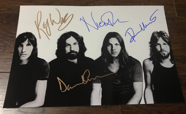 Pink Floyd band signed autographed 8×12 photo Roger Waters David Gilmour autographs Prime Autographs - Top Celebrity Signatures Celebrity Signatures