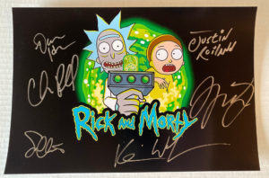 rick and morty autographs cast signed autographed photo photograph justin roiland for sale w1920 o