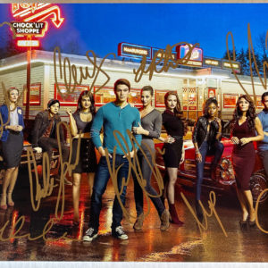 Riverdale cast signed 8×12 photo K.J. Apa Lili Reinhart Prime Autographs - Top Celebrity Signatures Celebrity Signatures