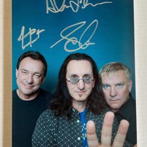 Rush band signed autographed 8×12 photo photograph Neil Peart Alex Lifeson Geddy Lee autographs Prime Autographs - Top Celebrity Signatures Celebrity Signatures
