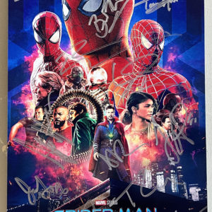 Spider-Man No Way Home cast signed autographed 8×12 photo Prime Autographs - Top Celebrity Signatures Celebrity Signatures