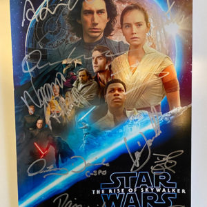 Star Wars Episode IX The Rise of Skywalker cast signed photo Prime Autographs - Top Celebrity Signatures Celebrity Signatures