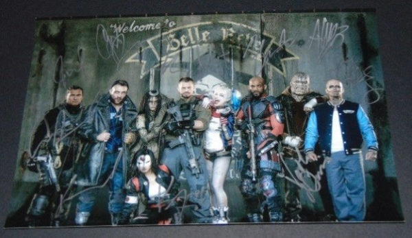 Suicide Squad cast signed autographed 8×12 photo Robbie Leto Prime Autographs - Top Celebrity Signatures Celebrity Signatures