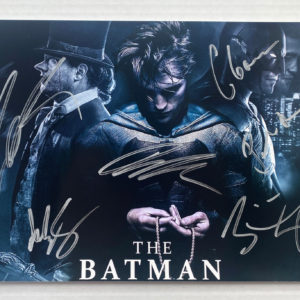 The Batman cast signed autographed 8×12 photo  Pattison Prime Autographs - Top Celebrity Signatures Celebrity Signatures