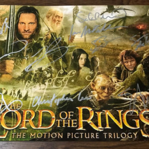 The Lord of the Rings cast signed autographed photo Wood Prime Autographs - Top Celebrity Signatures Celebrity Signatures