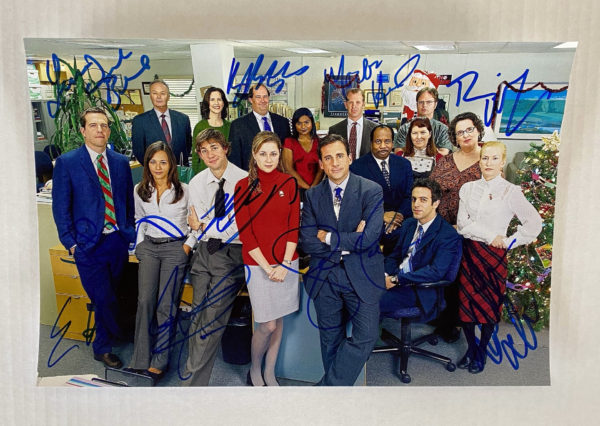 The Office cast signed autographed 8×12 photo Steve Carrell Prime Autographs - Top Celebrity Signatures Celebrity Signatures