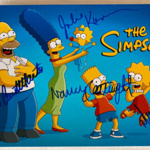 The Simpsons cast signed autographed photo Dan Castellaneta Prime Autographs - Top Celebrity Signatures Celebrity Signatures