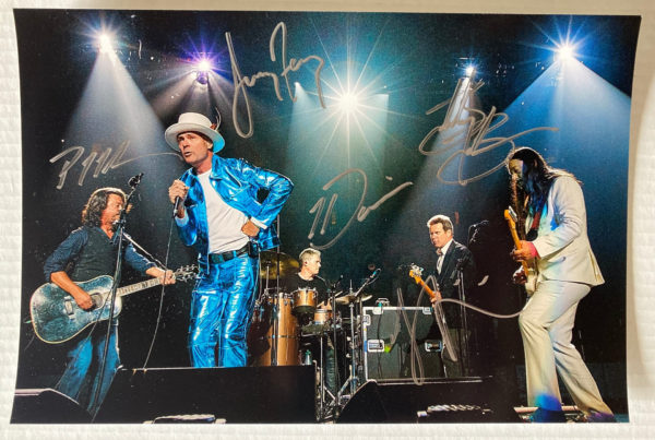 The Tragically Hip band signed autographed 8×12 photo Gord Downie autographs photograph Prime Autographs - Top Celebrity Signatures Celebrity Signatures