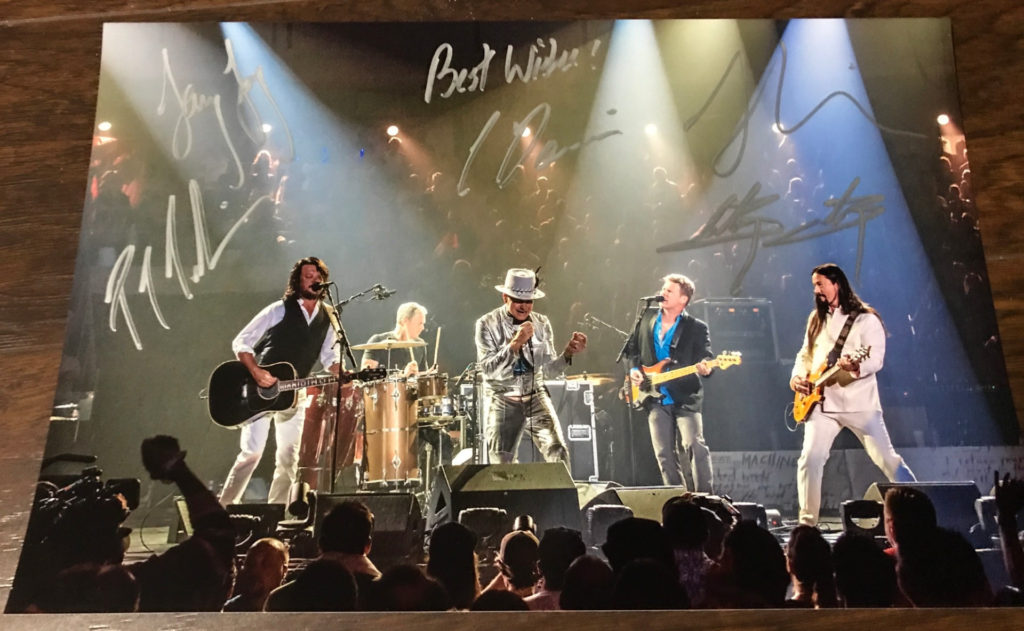The Tragically Hip band signed autographed 8×12 photo Gord Downie