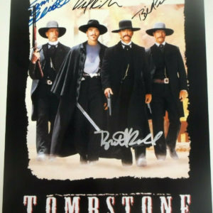 Tombstone cast signed autographed 8×12 photo Russell Paxton Prime Autographs - Top Celebrity Signatures Celebrity Signatures