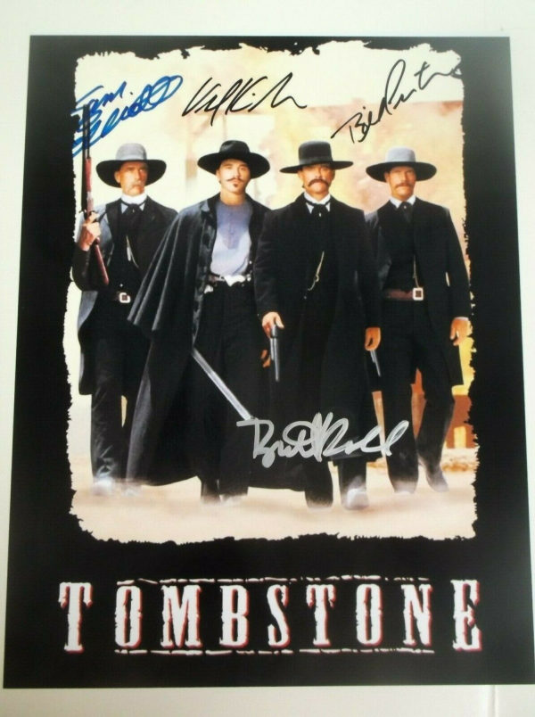 Tombstone cast signed autographed 8×12 photo Russell Paxton Prime Autographs - Top Celebrity Signatures Celebrity Signatures