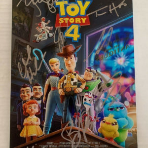 Toy Story 4 cast signed autographed 8×12 photo Hanks Allen Prime Autographs - Top Celebrity Signatures Celebrity Signatures