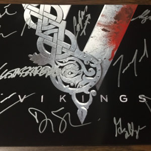 VIKINGS cast signed autographed 8×12 photo Travis Fimmel Prime Autographs - Top Celebrity Signatures Celebrity Signatures