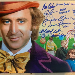 Willy Wonka and the Chocolate Factory cast signed photo Prime Autographs - Top Celebrity Signatures Celebrity Signatures