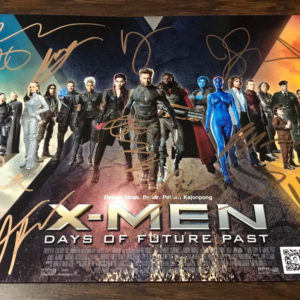 X-Men Days of Future Past cast signed autographed 8×12 photo Prime Autographs - Top Celebrity Signatures Celebrity Signatures