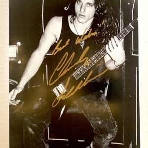 Death Chuck Schuldiner signed autographed 8×12 photo photograph autographs Prime Autographs - Top Celebrity Signatures Celebrity Signatures