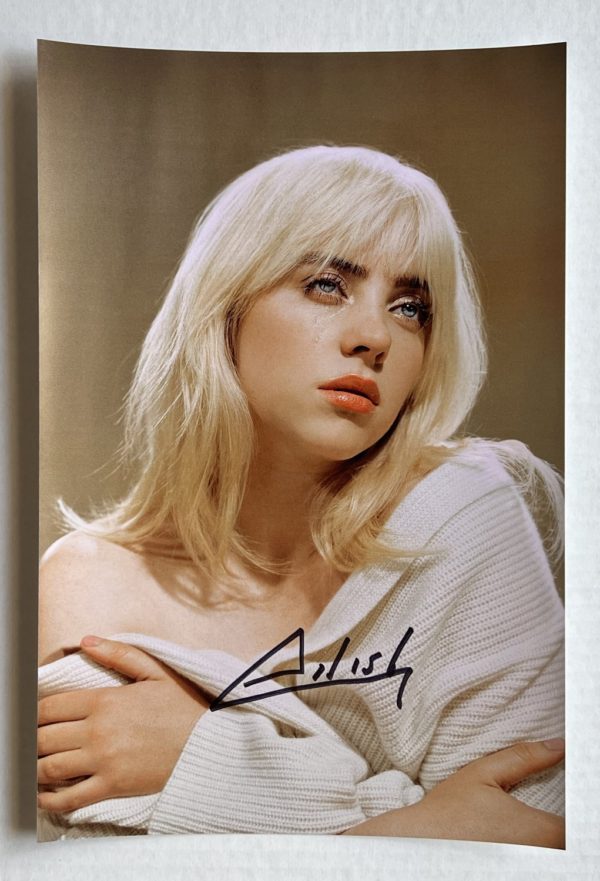 Billie Eilish signed autographed 8×12 photo photograph autographs Prime Autographs - Top Celebrity Signatures Celebrity Signatures