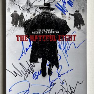 The Hateful Eight cast autograph 8×12 photo Russell Tarantino Prime Autographs - Top Celebrity Signatures Celebrity Signatures