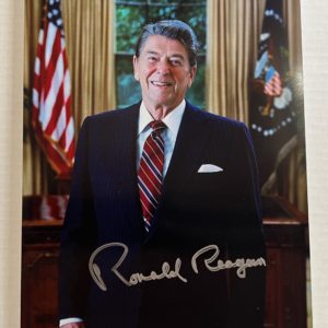 Ronald Reagan President of the USA signed autograph 8×12 Prime Autographs - Top Celebrity Signatures Celebrity Signatures
