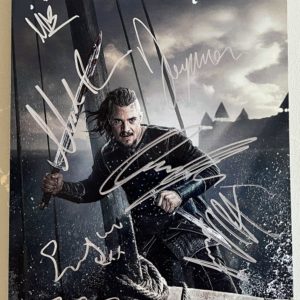 The Last Kingdom cast signed autographed 8×12 photo Dreymon Prime Autographs - Top Celebrity Signatures Celebrity Signatures