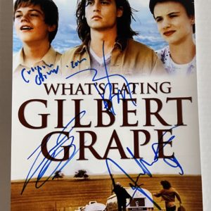 What’s Eating Gilbert Grape cast autograph 8×12 Depp DiCapri Prime Autographs - Top Celebrity Signatures Celebrity Signatures