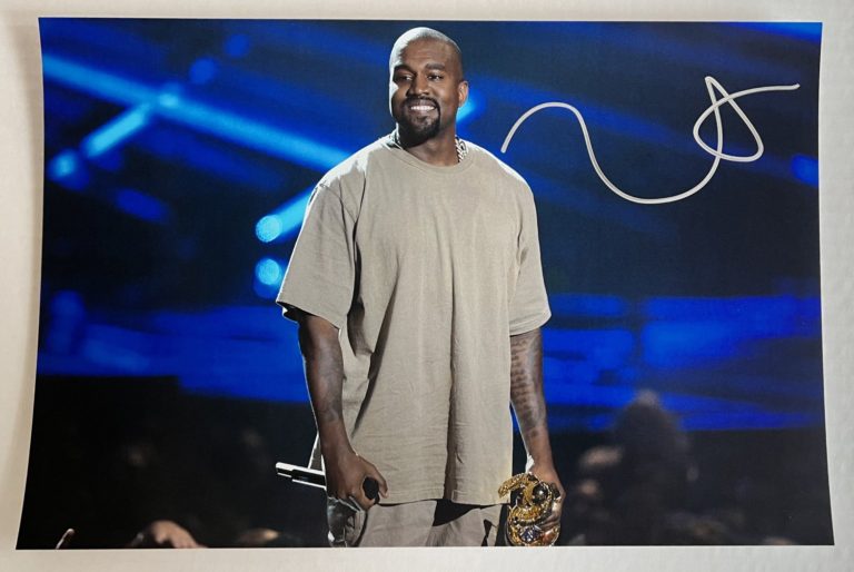 Kanye West signed autographed 8×12 photo photograph Yeezy Yeezus