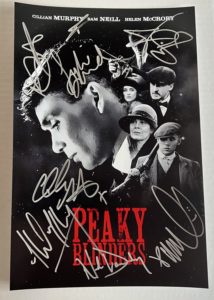 Peaky Blinders cast signed autographed 8x12 photo Cillian Murphy autographs