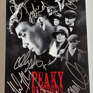 Peaky Blinders cast signed autograph photo Cillian Murphy Prime Autographs - Top Celebrity Signatures Celebrity Signatures