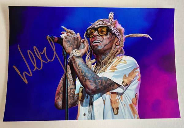 Lil Wayne signed autographed 8×12 photo photograph Weezy autographs Prime Autographs - Top Celebrity Signatures Celebrity Signatures