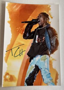 Travis Scott signed autographed 8x12 photo photograph autographs Hip-Hop - Prime Autographs
