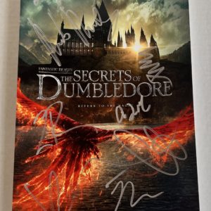 Fantastic Beasts Secrets of Dumbledore cast autograph 8×12 Prime Autographs - Top Celebrity Signatures Celebrity Signatures