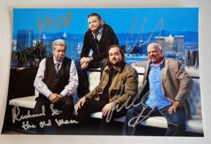 Pawn Stars cast signed autographed 8x12 photo Rick Richard Harrison Chumlee autographs