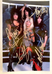 motley crue band signed autographed photo photograph tommy lee nikki sixx autographs for sale 4